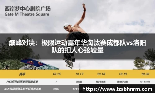 巅峰对决：极限运动嘉年华淘汰赛成都队vs洛阳队的扣人心弦较量